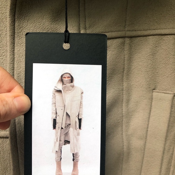 DEMOBAZA Top Coat Recondition Mens Small BRAND NEW Waxed Wool NIB - Picture 12 of 16